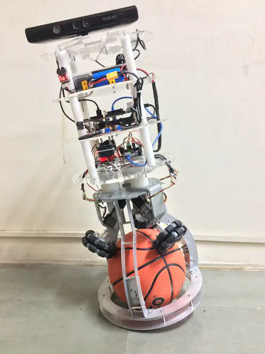 Ball balancing Robot